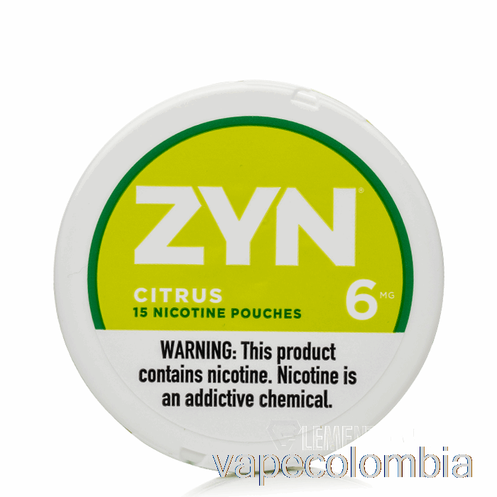 Vape Recargable Zyn Bolsas De Nicotina - Cítricos 6 Mg